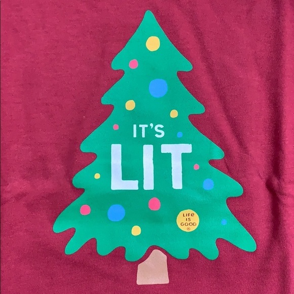 🎅🏻Life is Good Long Sleeve T - Picture 1 of 5